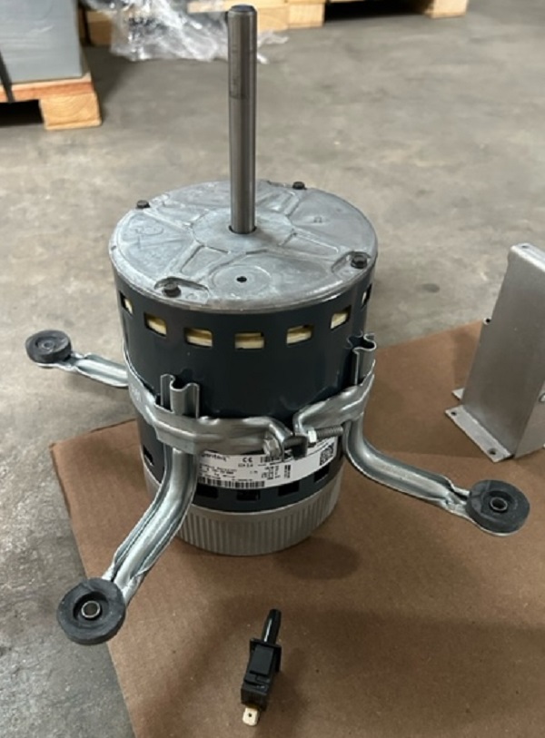 Rheem Blower Motor & Belly Band from R96VA1002521MSA (T)